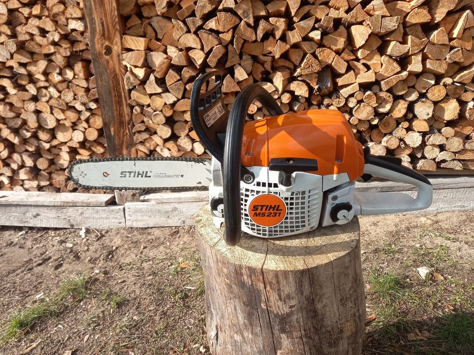Piła Spalinowa Stihl MS 231 Moc 2.7KM 07.2023 Jak Nowa !