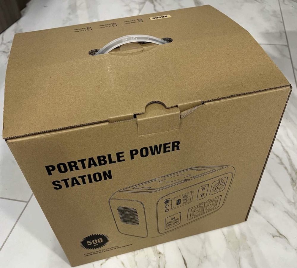 НОВА Портативна електростанція BLUETTI AC50S 500wh 135000mAh LifePo4