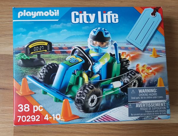 NOWY playmobil City Life 70292 wyścig go-kart gokart