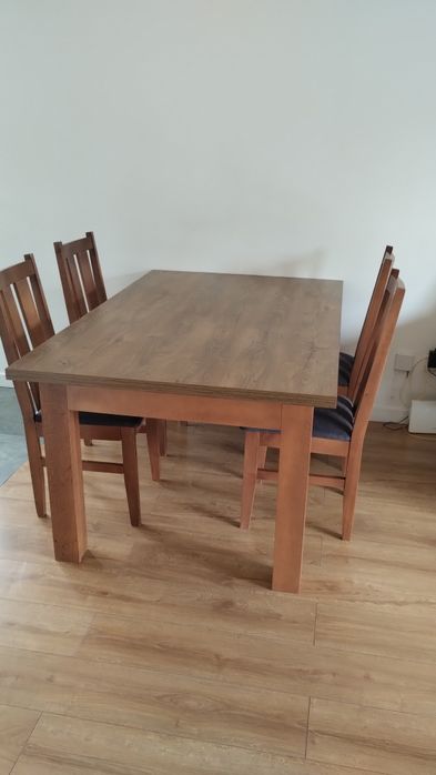 Stół 100x160 po rozłożeniu 100x360