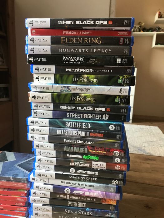 Gry ps5 i nintendo