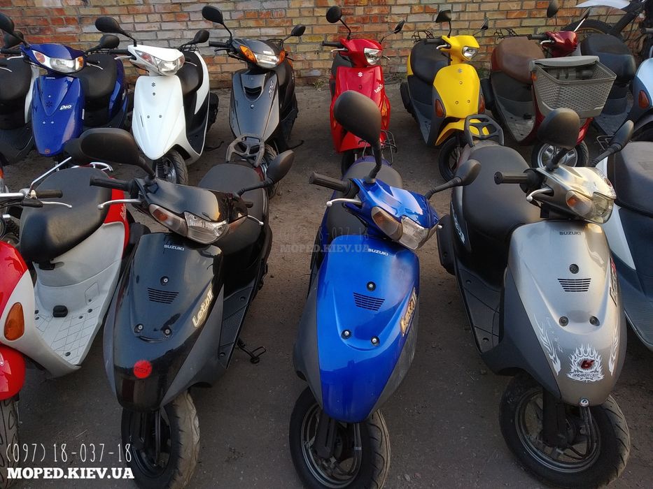 СКЛАД suzuki lets 2 мопед мотороллер с контейнера = 4