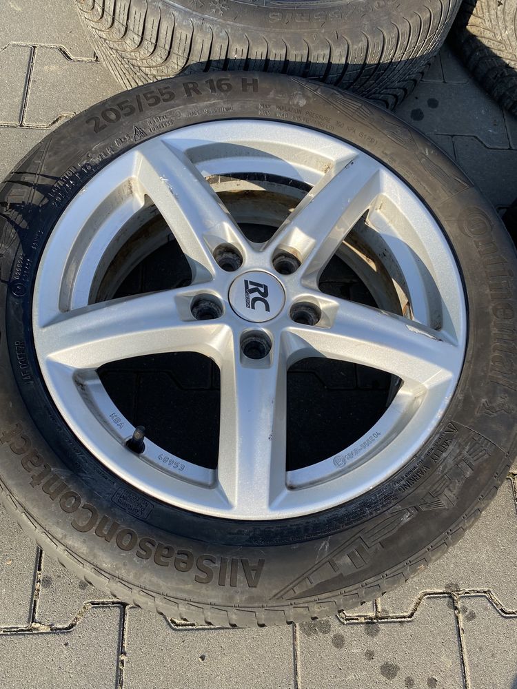 Komplet kół 16” 5x108 opony sezonowe felgi 5x108 Ford Volvo