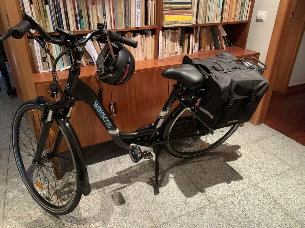 Bicicleta elétrica como nova (sem a bateria)