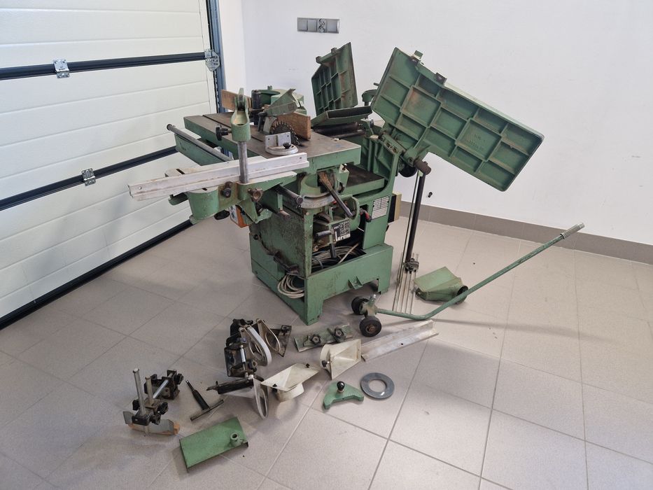 Wieloczynnościowa Wyrówniarka Grubościówka Piła Frezarka Wiertarka