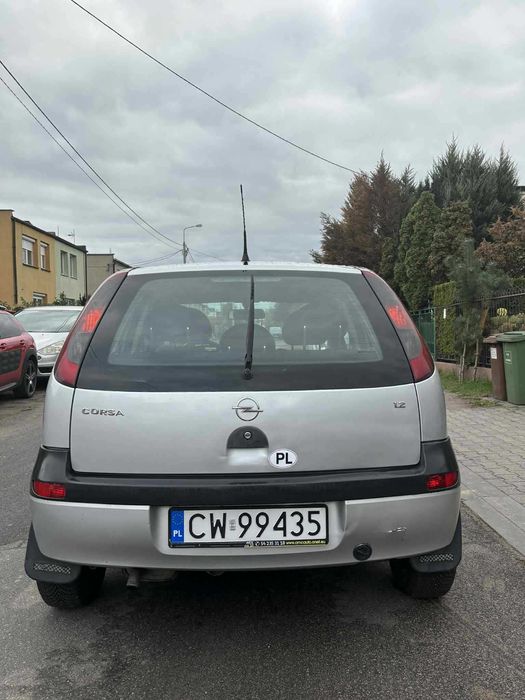 Opel Corsa C 1.2 z GAZEM tania ekonomiczna  pszczółka