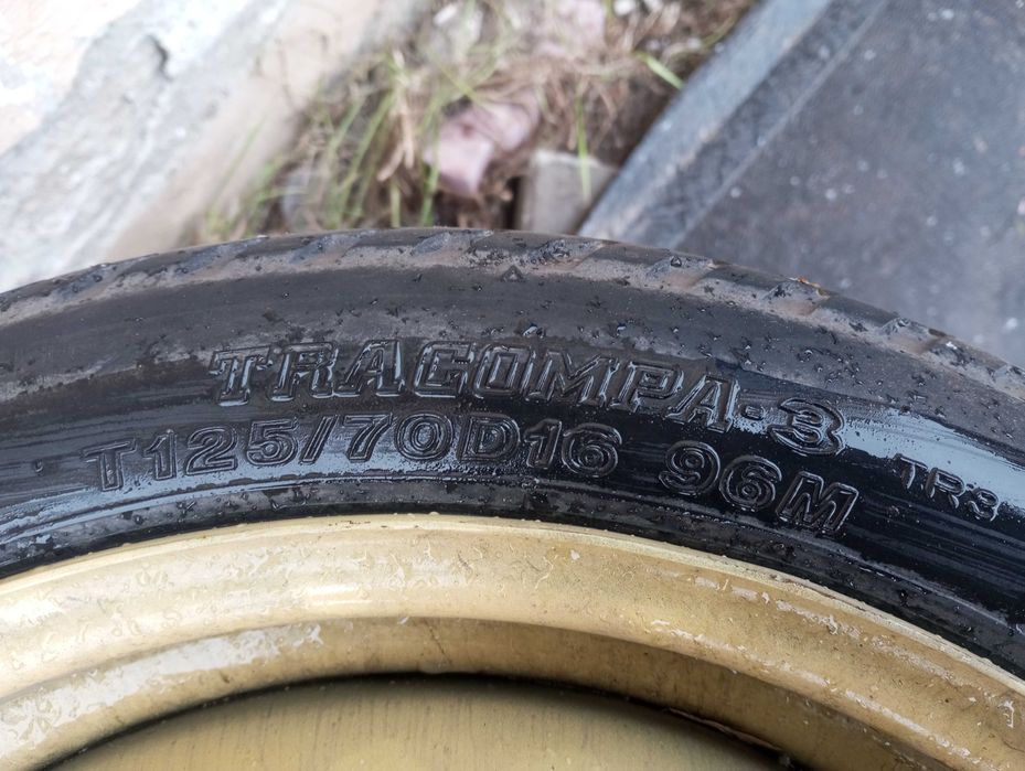 koło dojazdowe dojazdówka corolla toyota yaris 16 aygo