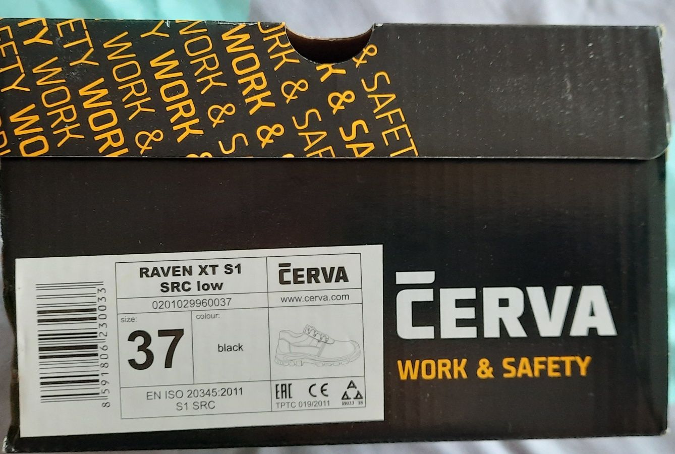 Półbuty ochronne/robocze CERVA rozm. 37
