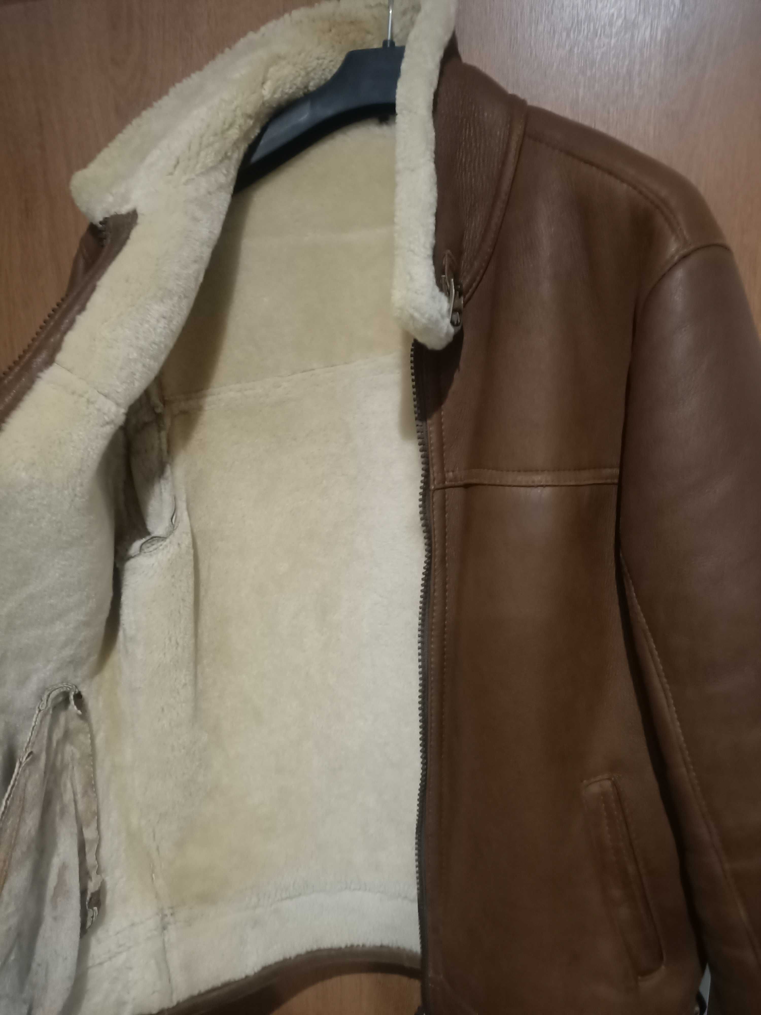 Kożuch męski, pilotka, XL