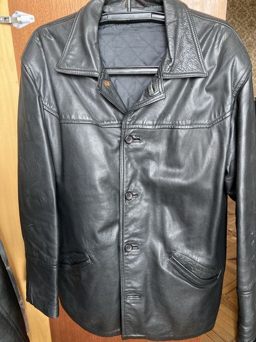 Куртка  муж. нат. кожа 54 (XXL) раз.