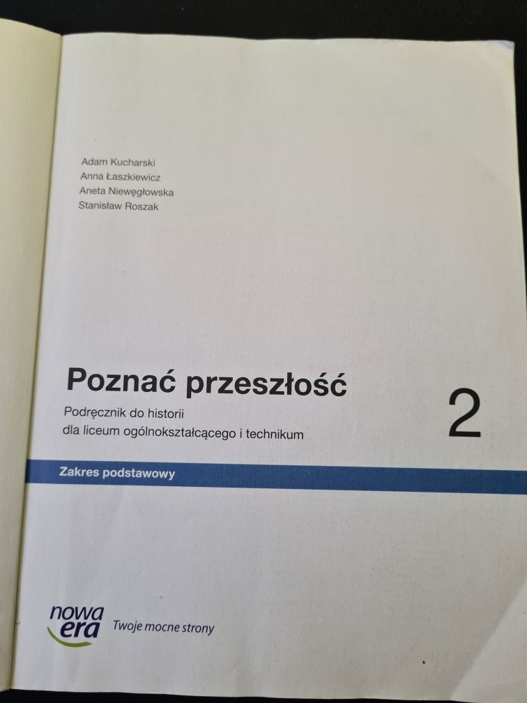 Podręcznik do Historii "Poznać przeszłość 2" do Kl2 Liceum/Technikum