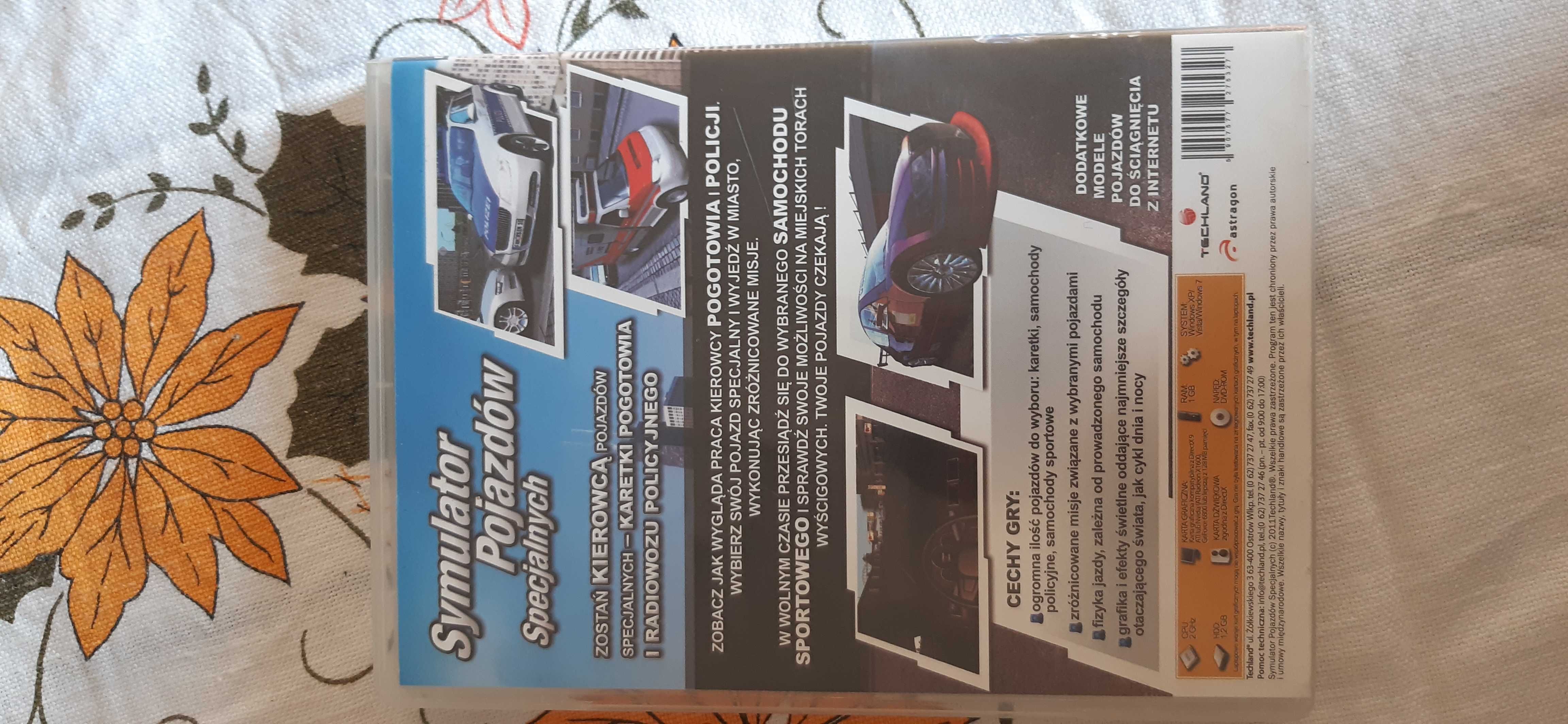 super gra pc symulator samochodów specjalnych policja karetka