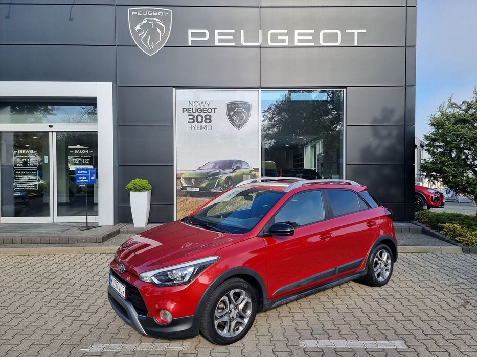 Hyundai i20 1.0 T-GDI Active 120KM, salon PL, I wł., serwisowany, kamera