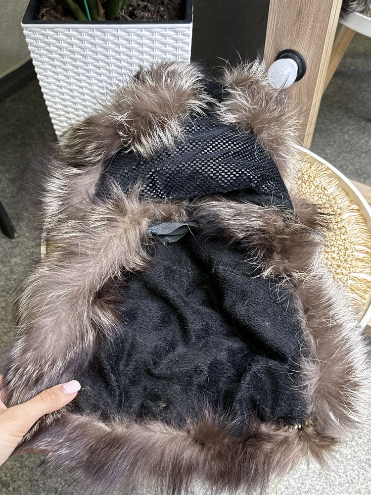 Одяг для собаки з чорнобуркою комбінезон