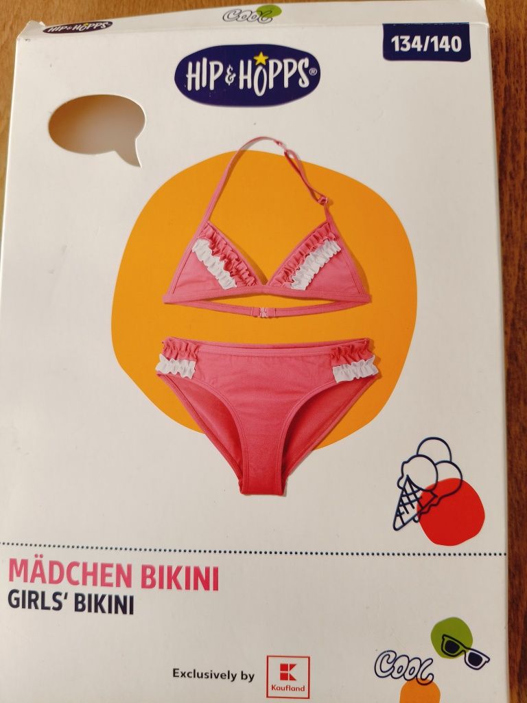 Strój kąpielowy (bikini) dziewczęce