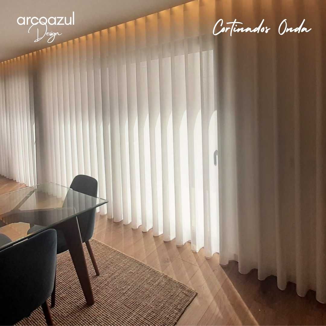Cortinados por Medida Ondas Perfeitas By Arcoazul