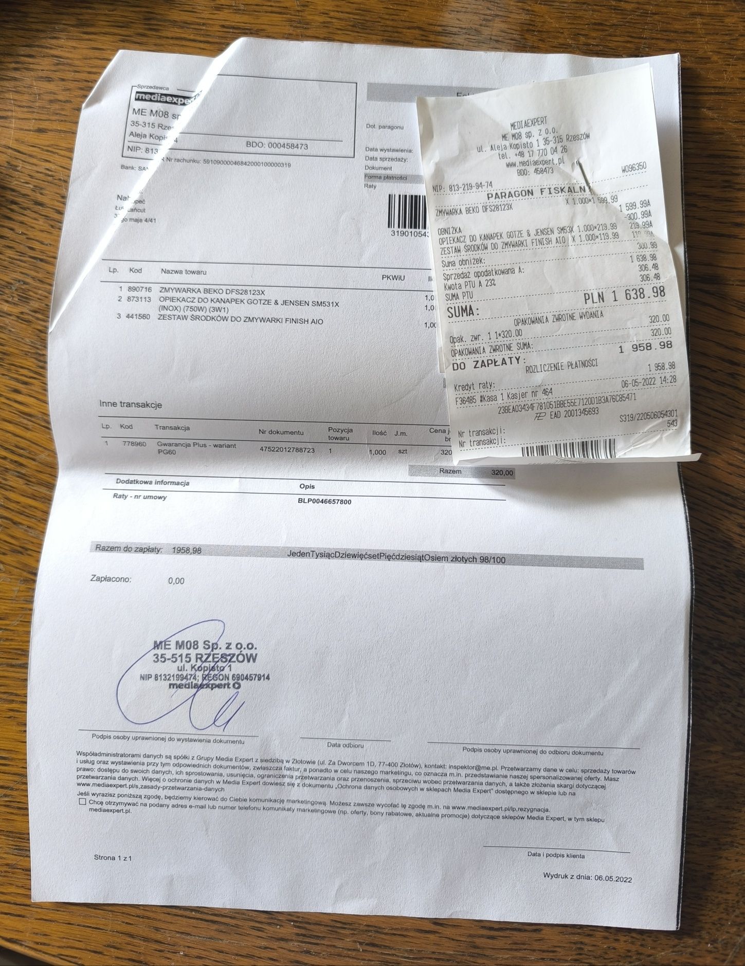 Zmywarka Beko DFS28123X