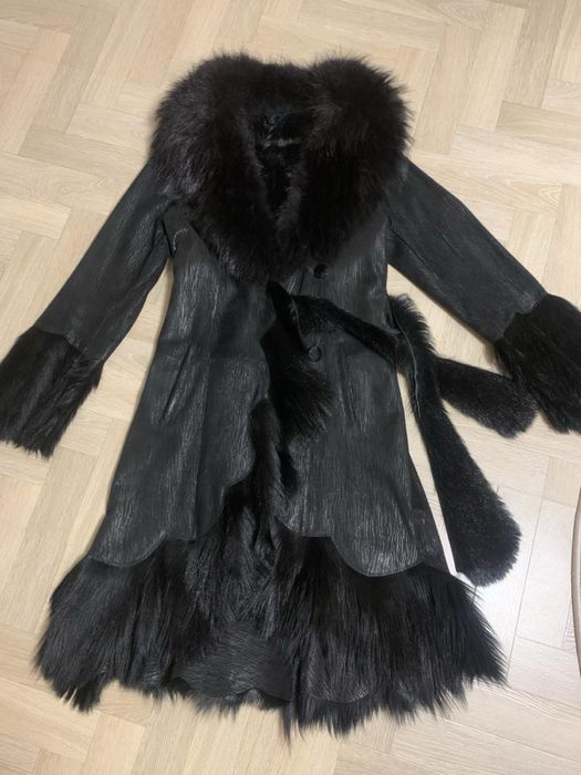 Жіноча дублянка натуральна розмір 44-46