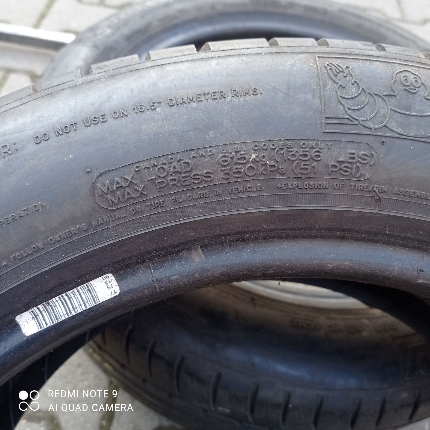 205/55R16 91H Michelin Primacy HP RSC