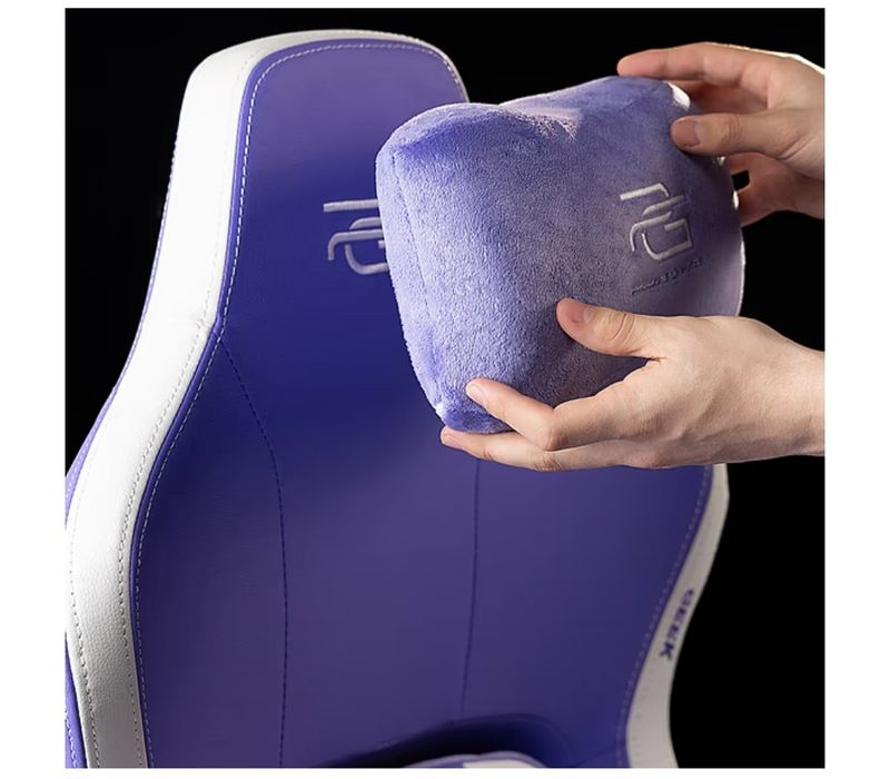 Крісло для геймерів Proove Gaming Geek White/Purple