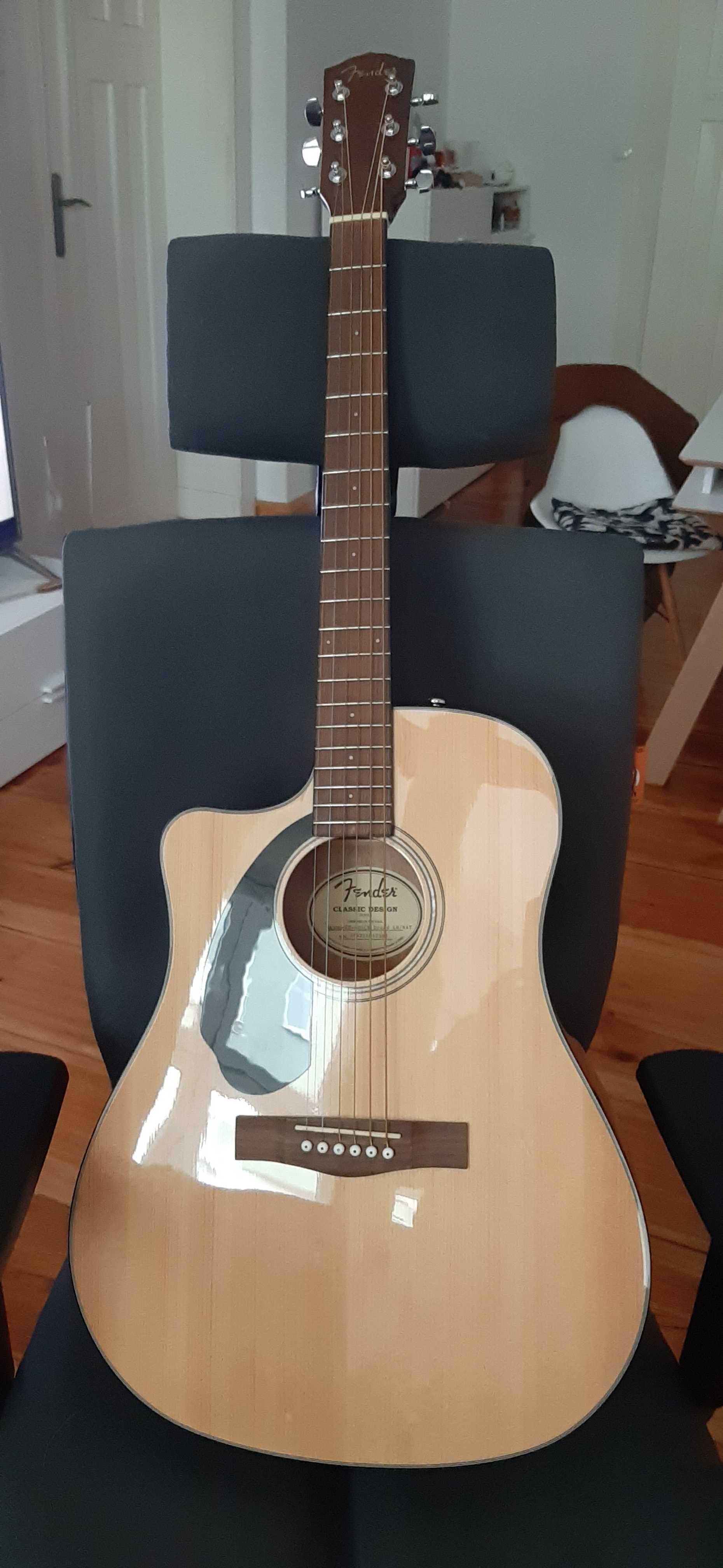 Gitara - FENDER CD-60SCE DREAD leworęczna