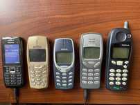Zestaw 5 telefonów  NOKIA  w tym 5110