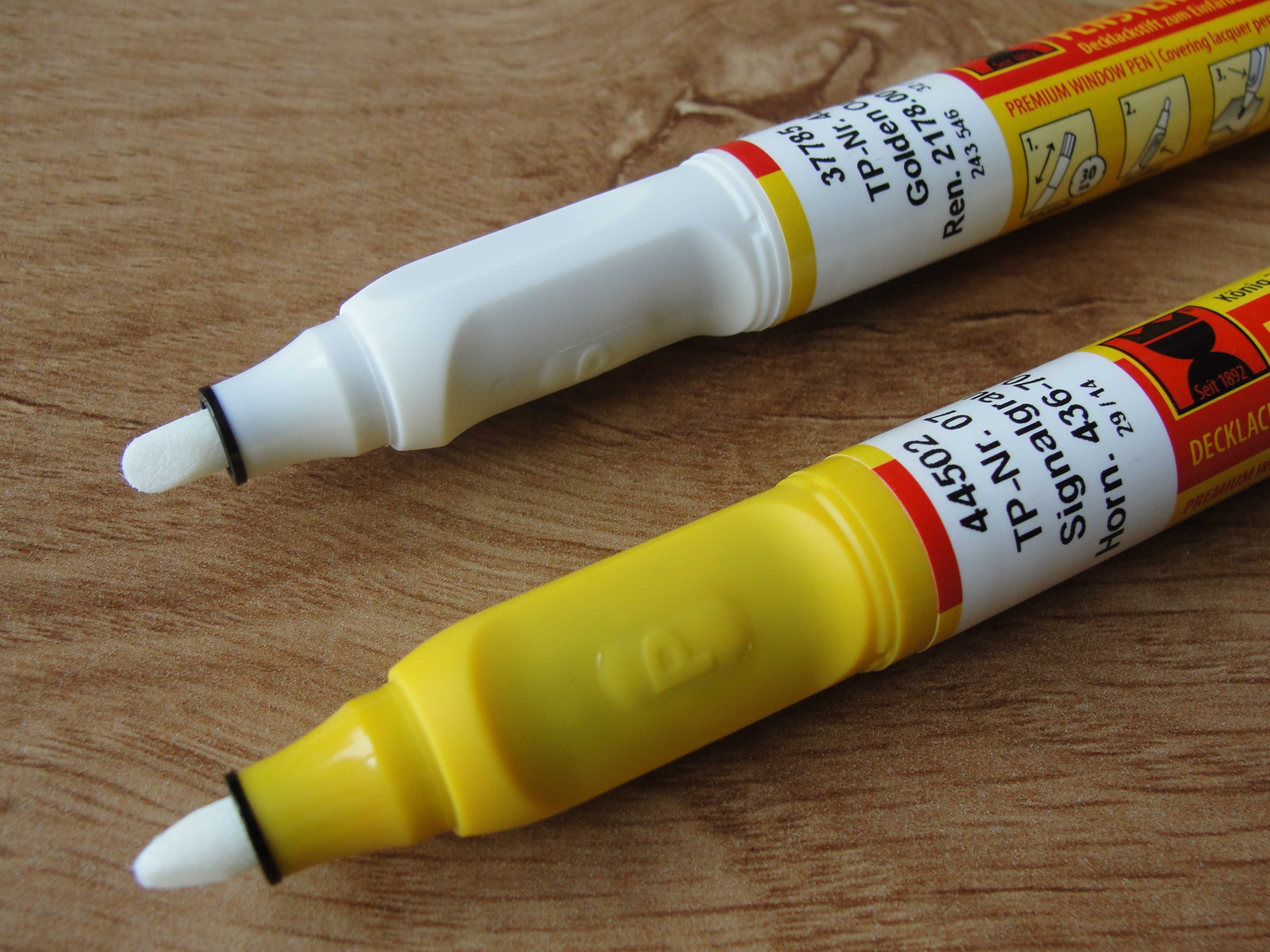 Pisak KANTEN-FIX - okna bramy schody drzwi panele orzech 11ml