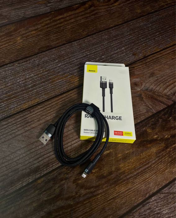 Кабель Baseus Cafule Series – Rapid Charge (USB – Lightning)