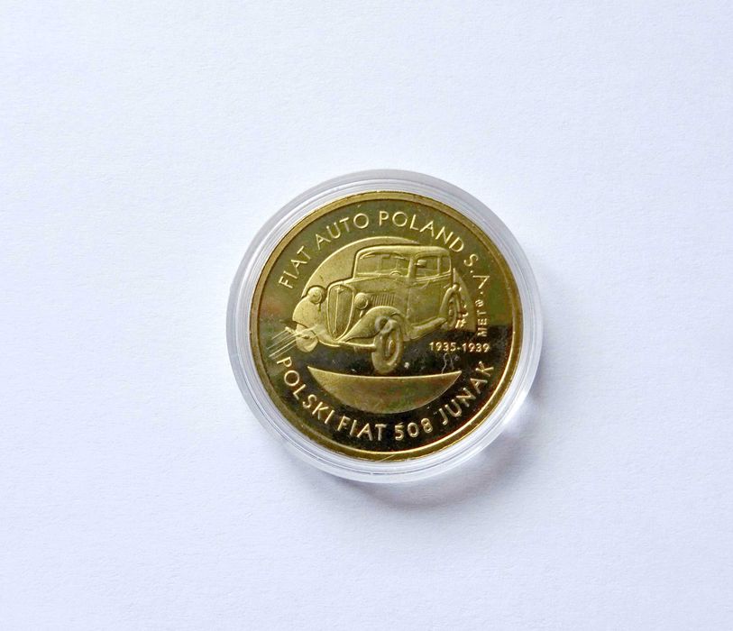 Moneta kolekcjonerska - FIAT 508 JUNAK