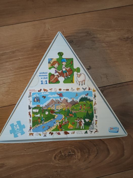 Puzzle wycieczka w góry 54 duże elementy nowe