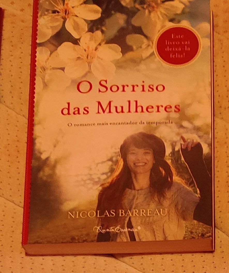 Livro O Sorriso das Mulheres, de Nicolas Barreau