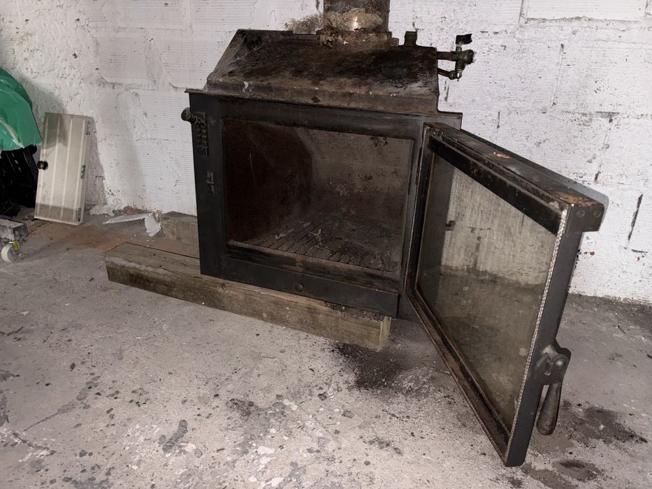 Recuperador a lenha com sistema de aquecimento de agua se nessesitar e