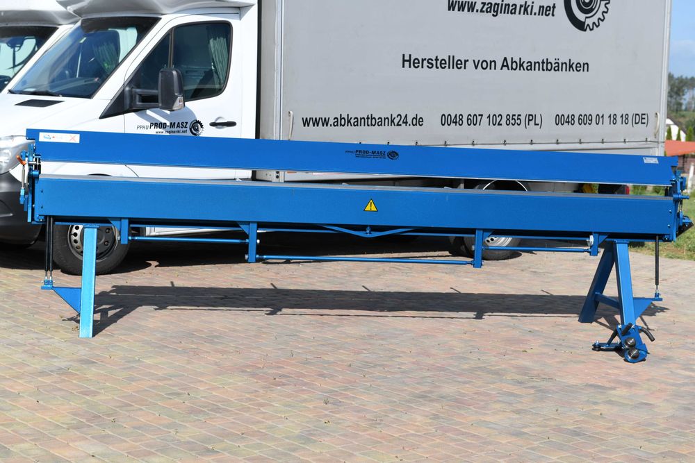 Zaginarka ZGR-4000/0.8 krawędziarka giętarka, dostawa PROD-MASZ