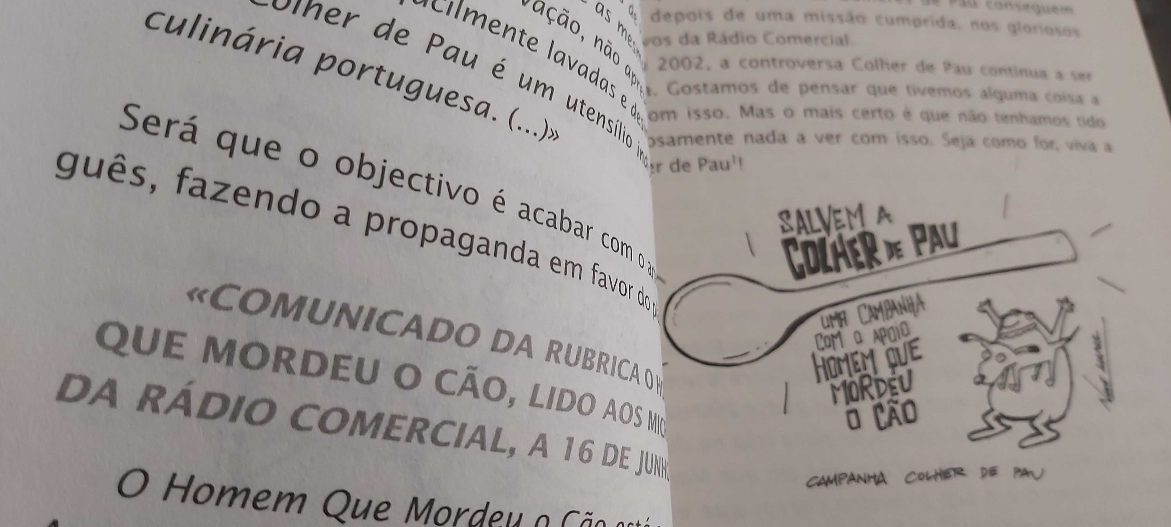 Livro - O Homem que mordeu o cão. Autor Nuno Markl