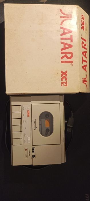 Atari XC12 – magnetofon do komputerów 8-bitowych + oryginalne pudełko