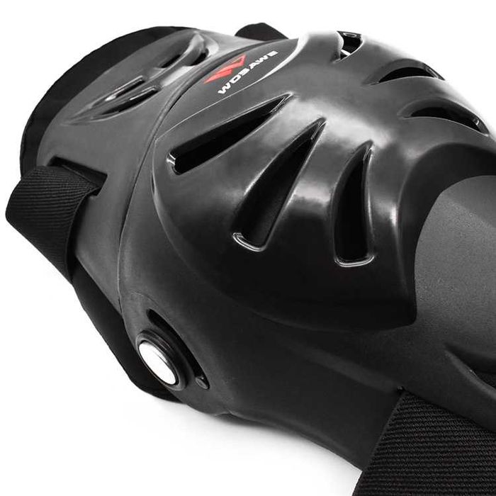 Качественные шарнирные мото-наколенники WOSAWE ML-318 защита колен