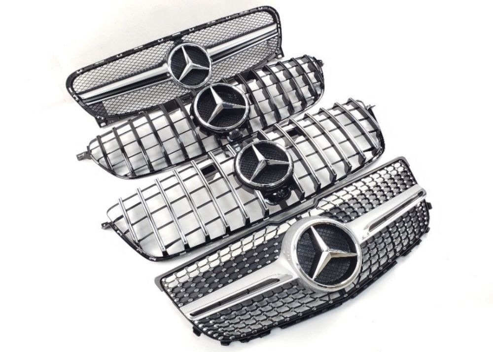 Решетка радиатора Mercedes 2000-2020 мерседес