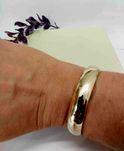 Bransoletka złota. Bangle. Nowa.