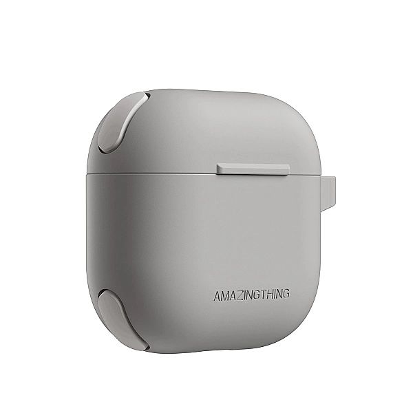 Etui AMAZINGTHING Omni Case do AirPods 4 - szare