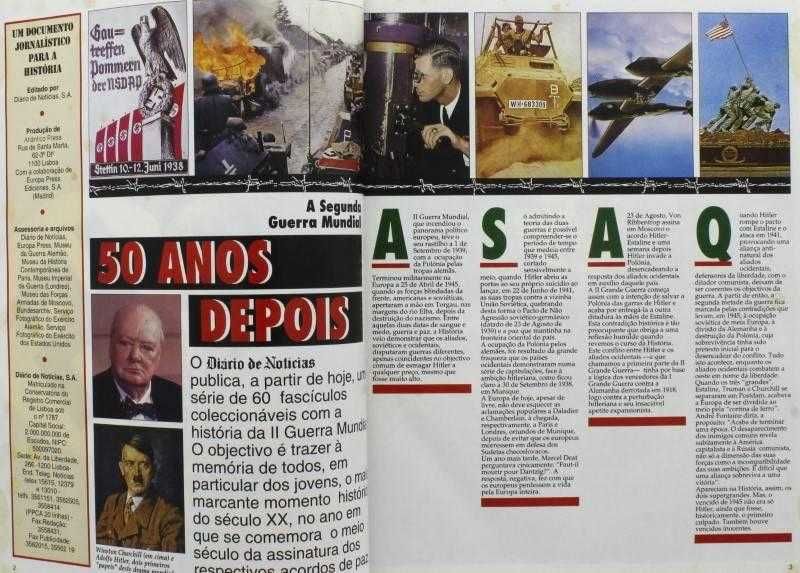 Livro "A II Guerra Mundial"