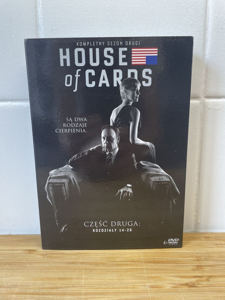 House of Cards DVD sezon 1,2,3