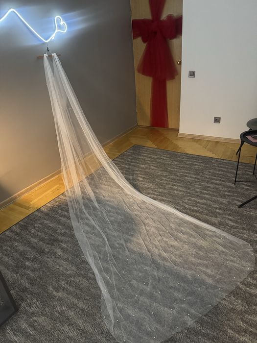 Весільний кейп в перлинки. Перли. Фата. Накидка