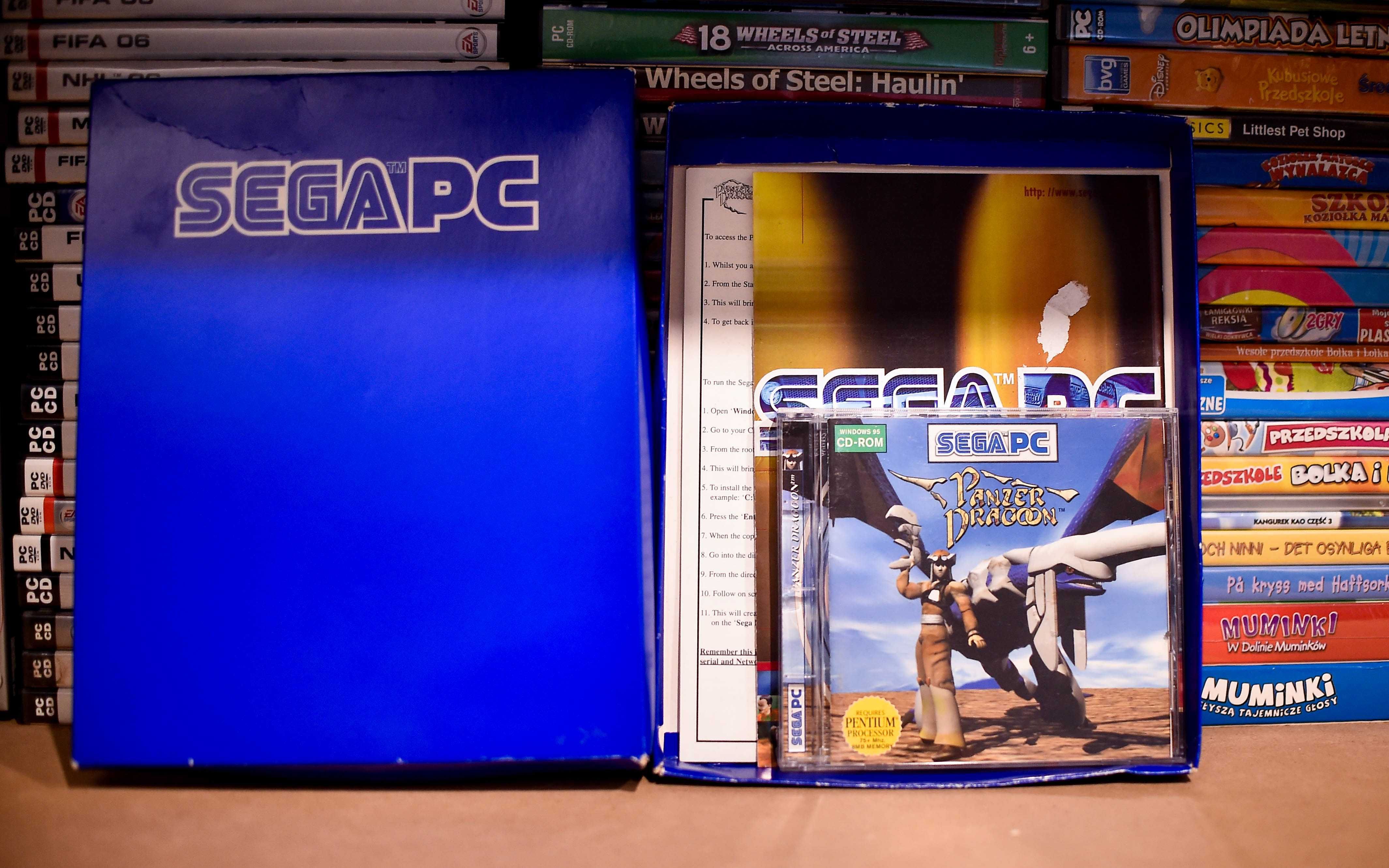 PC # SEGA PC - Box - Panzer Dragon