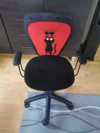 Krzesło Dziecięce Nowy styl ministyle Czarny kot