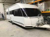 Przyczepa kempingowa Hobby Premium 560 UL mover przedsionek