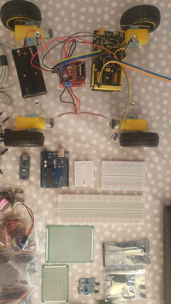 Zestaw Arduino do budowy robotów
