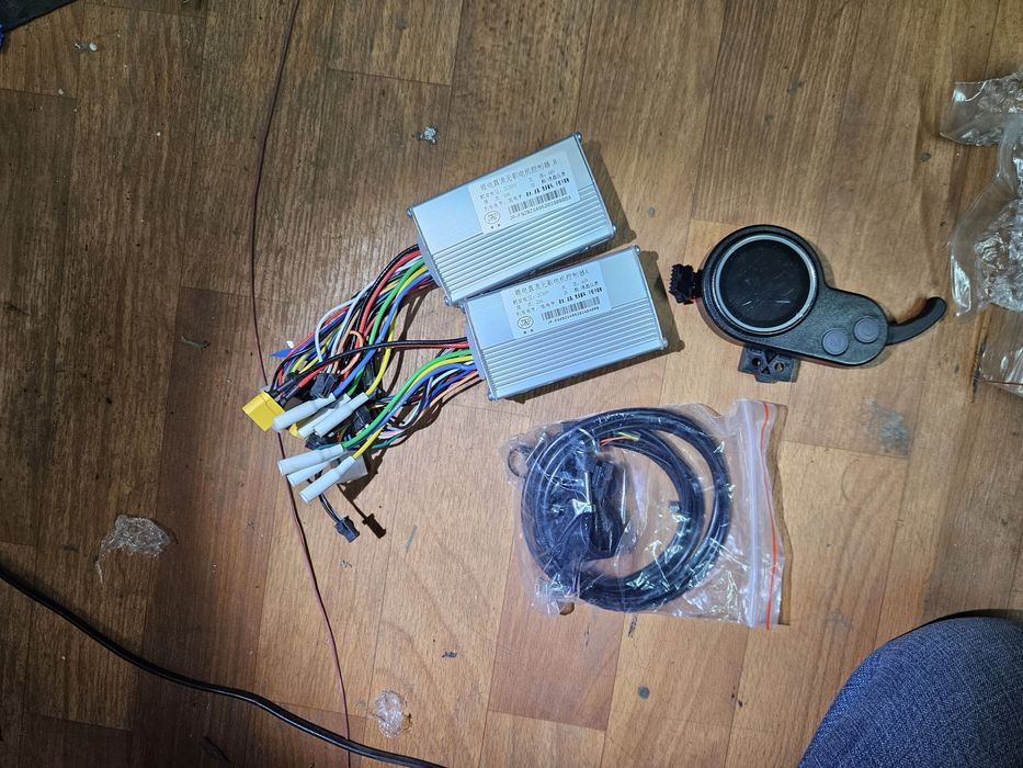 Контроллеры для полноприводнго самоката