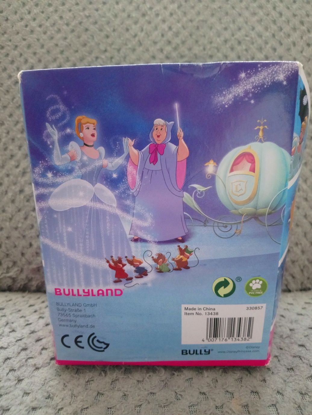 Zabawka Disney princess kopciuszek defekt