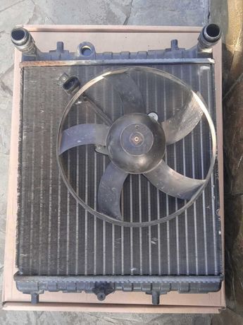 радиатор Шкода с вентилятором