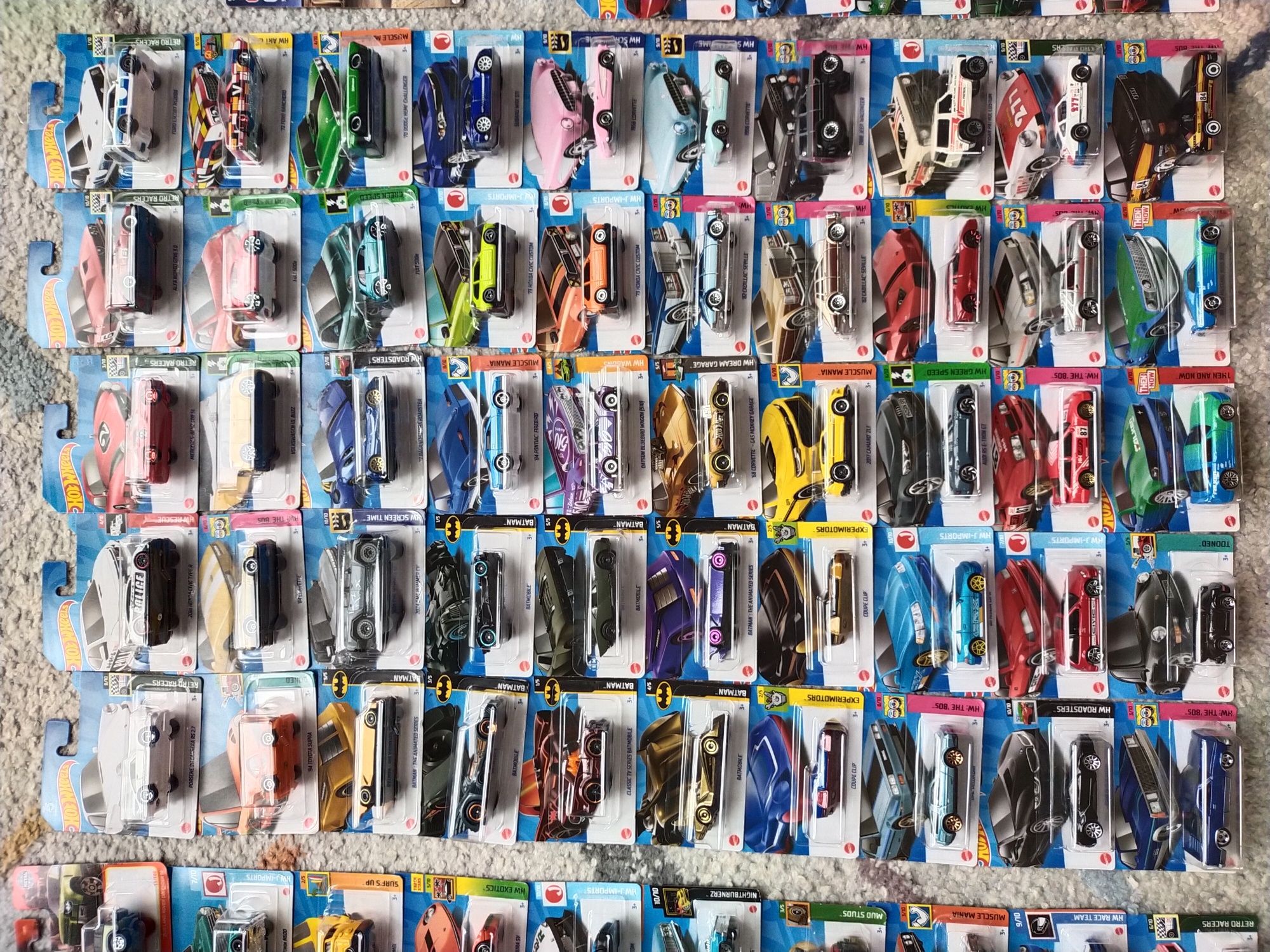 Modele hot wheels i matchbox